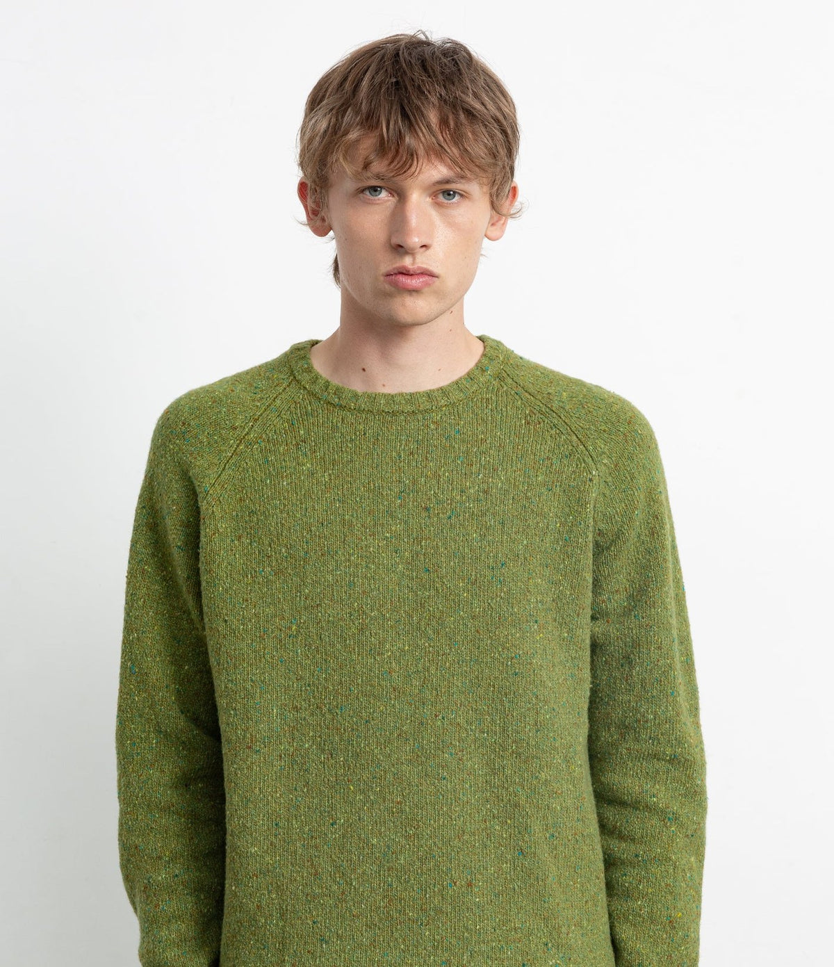 Edmmond Studios Paris Sweater Plain Khaki