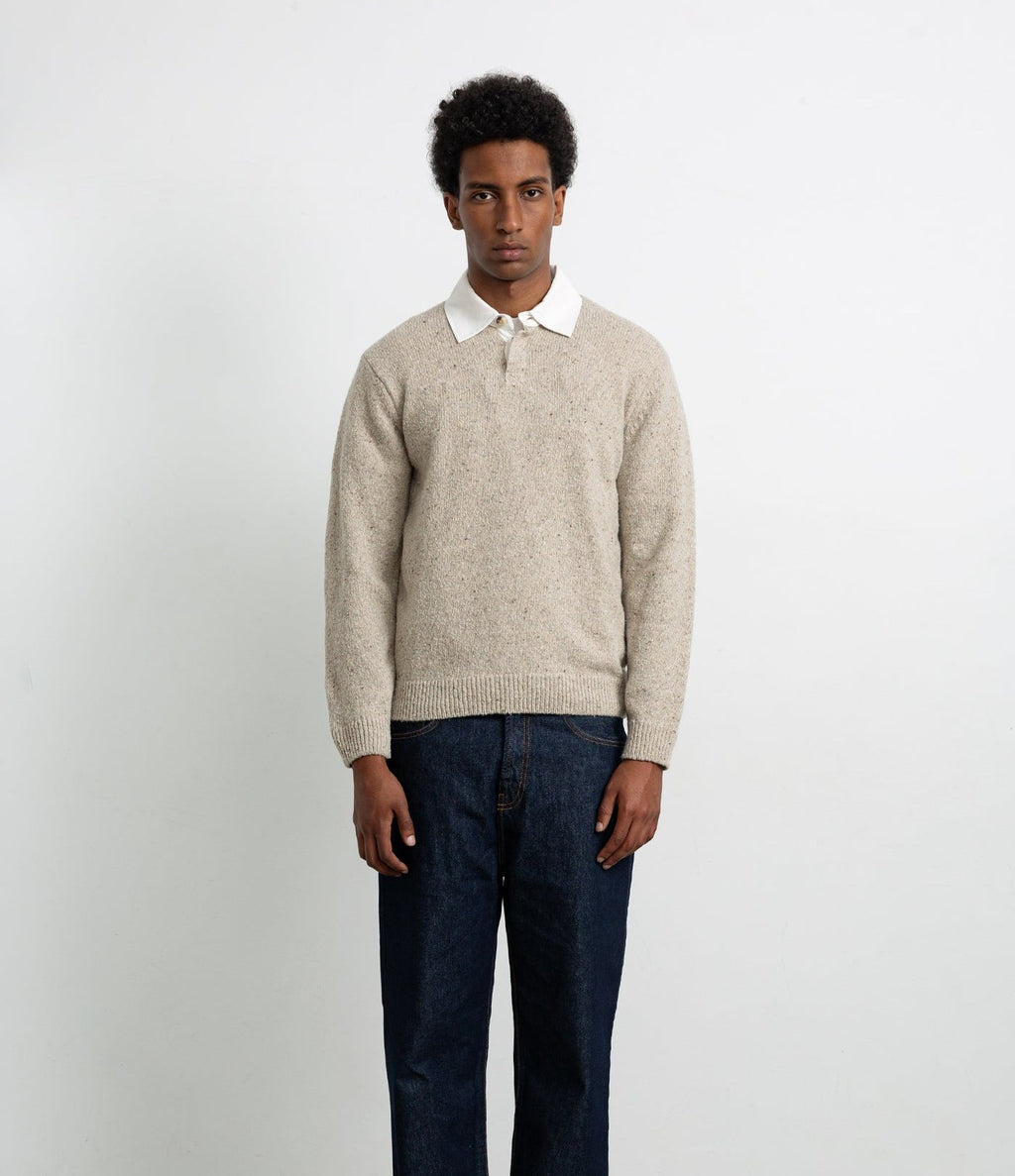 Edmmond Studios Paris Polo Plain Taupe