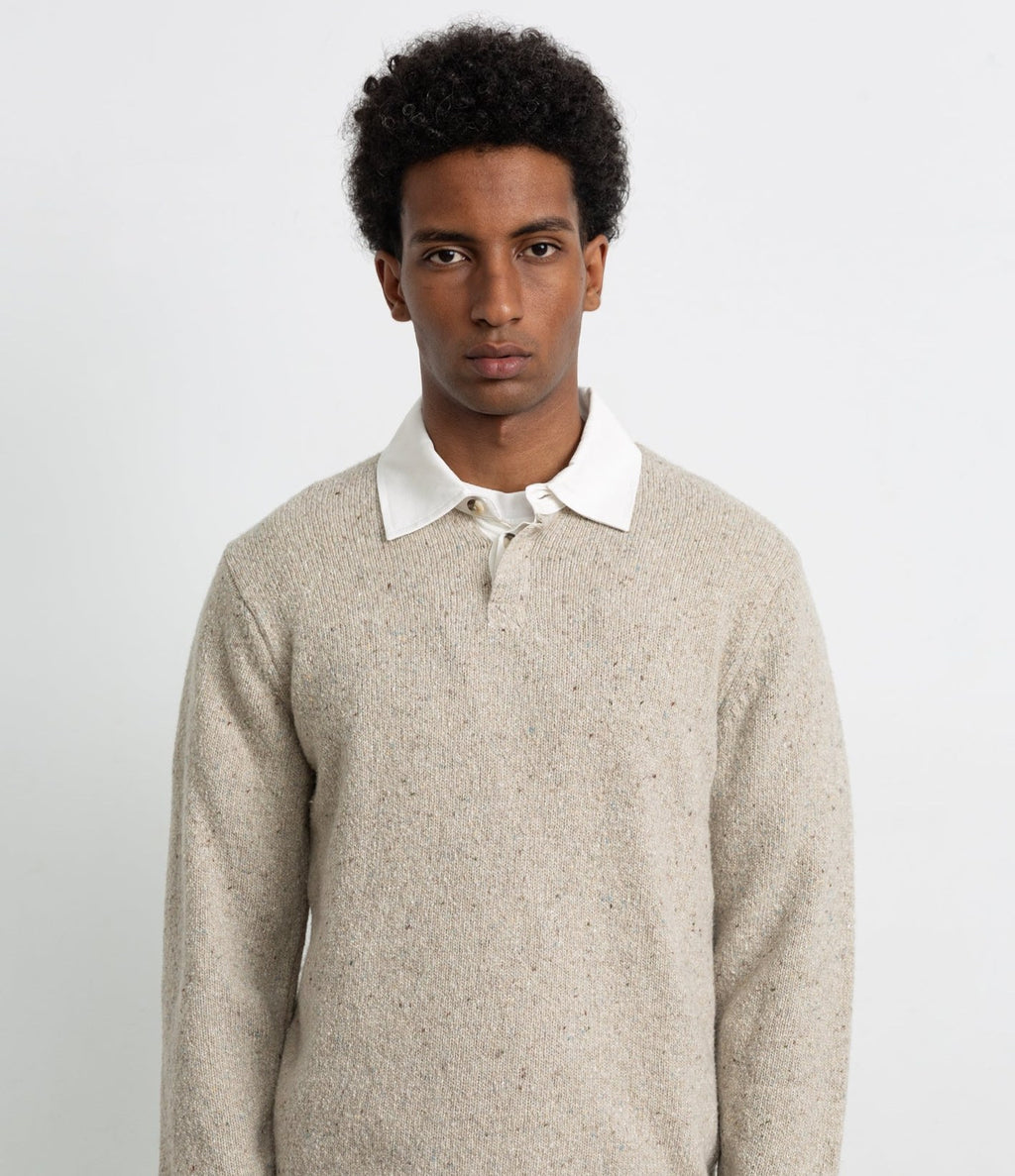 Edmmond Studios Paris Polo Plain Taupe