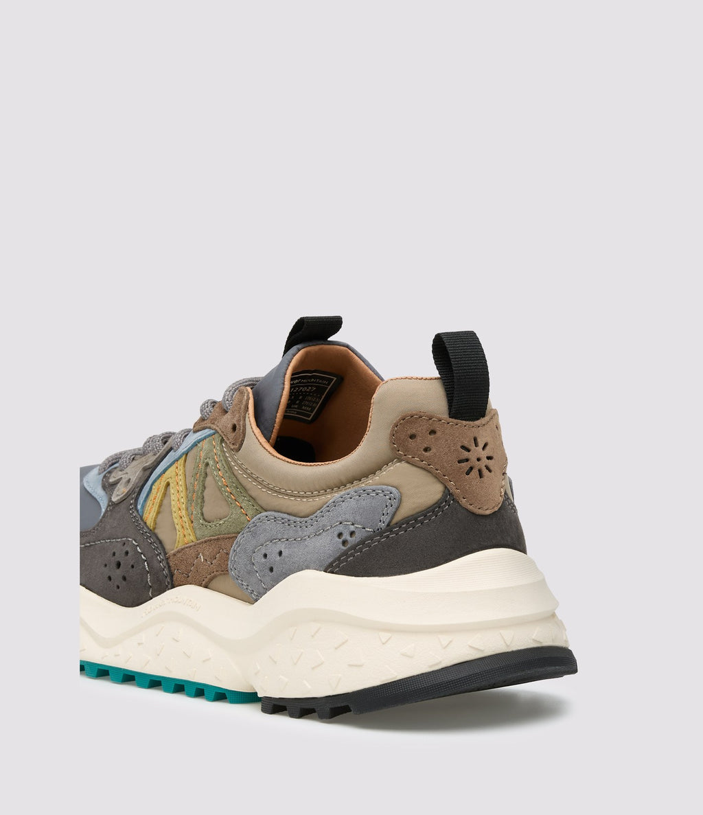 Flower Mountain Soli Brown Black Dark Grey