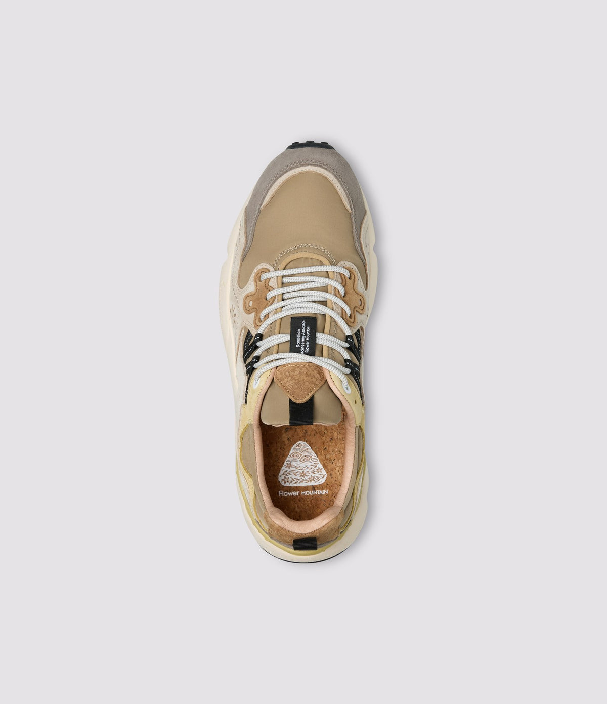 Flower Mountain Yamano 3 Cream Brown Taupe