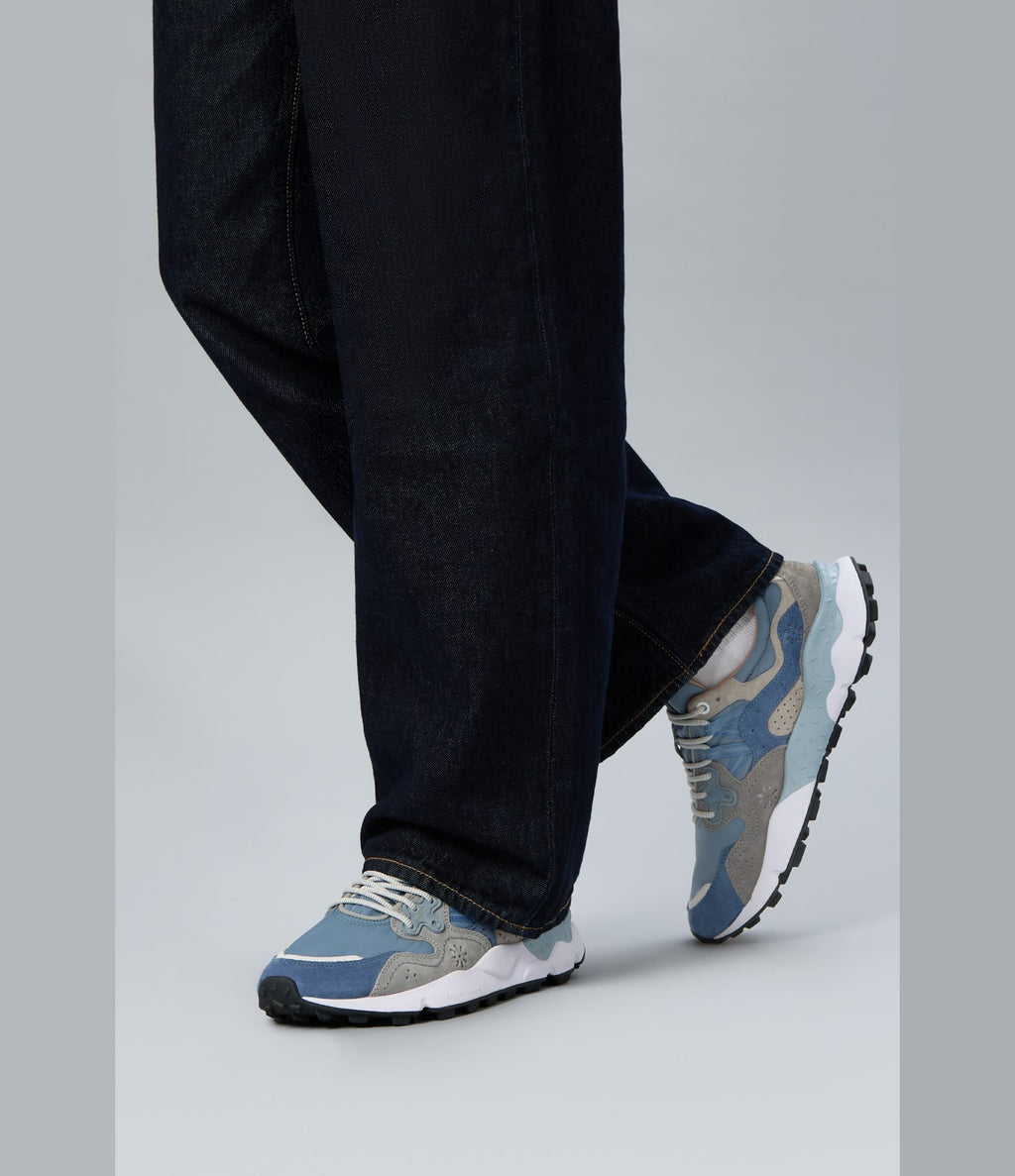 Flower Mountain Yamano 3 Navy Light Brown Grey