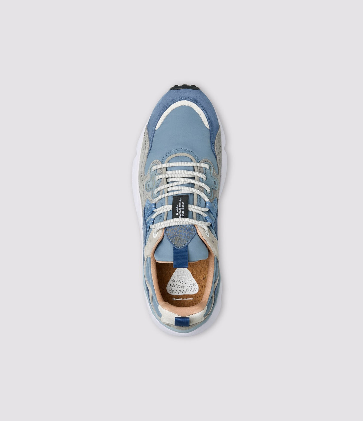 Flower Mountain Yamano 3 Navy Light Brown Grey