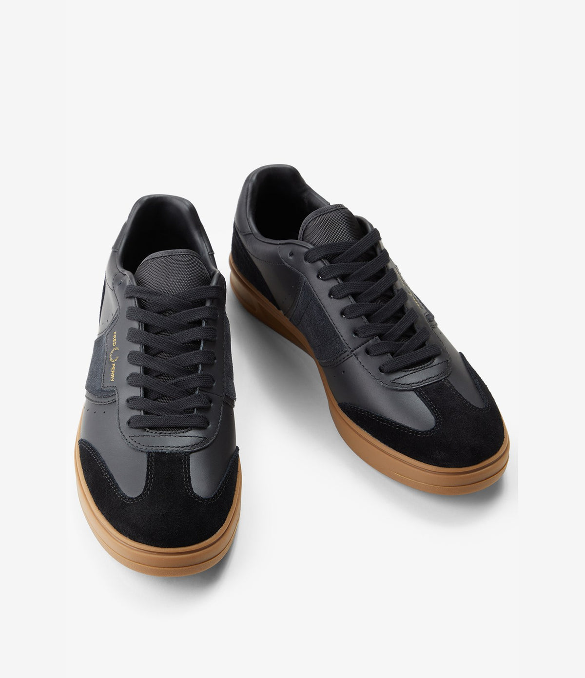 Fred Perry Leather B4 Tennis Shoe Black