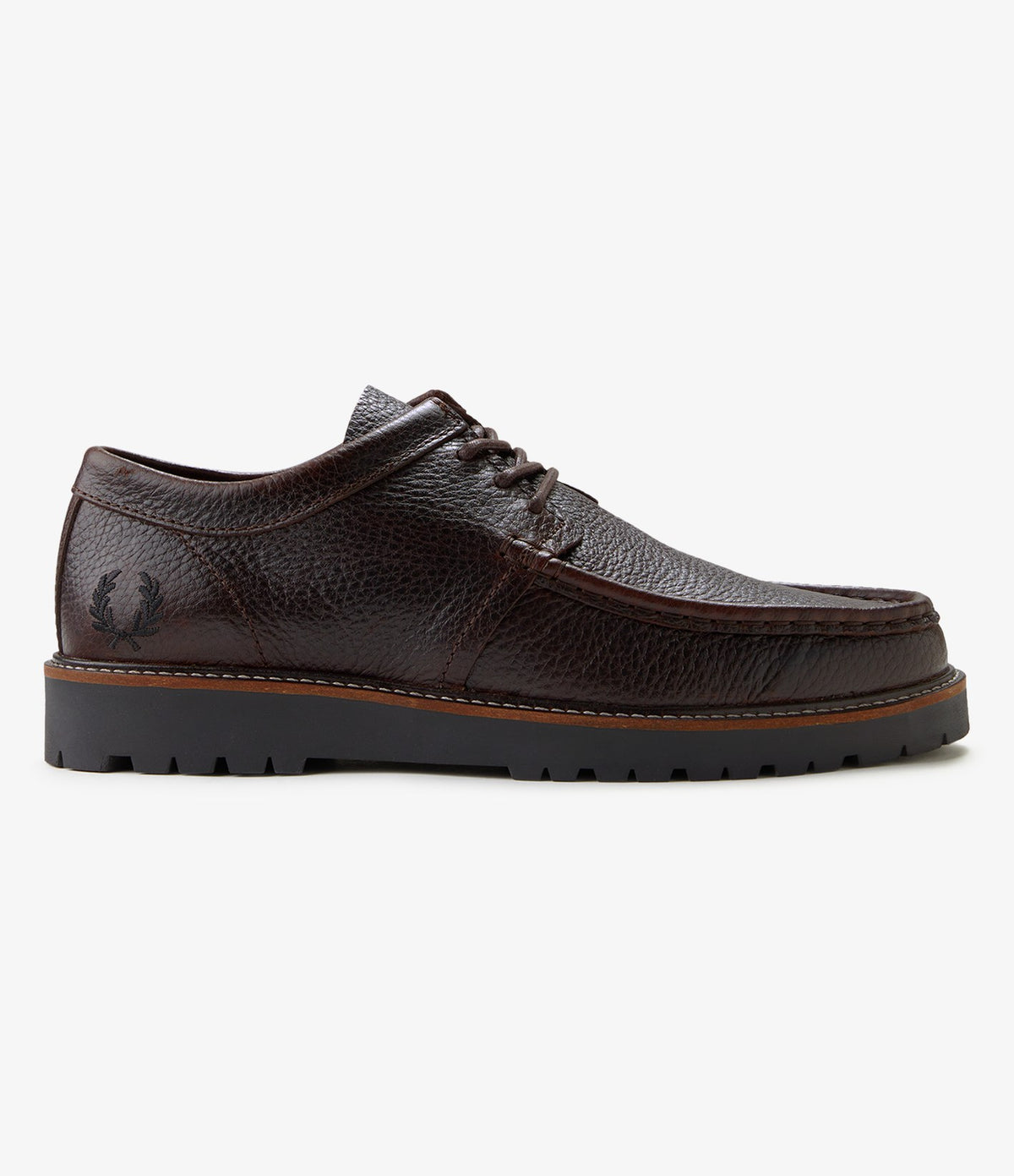 Fred Perry Leather Kenny Shoe Rich Brown