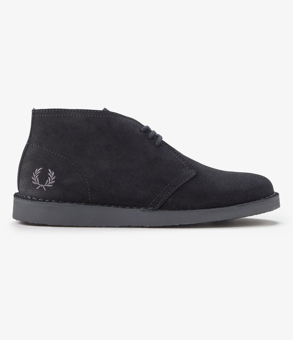 Fred Perry Hawley Suede Black