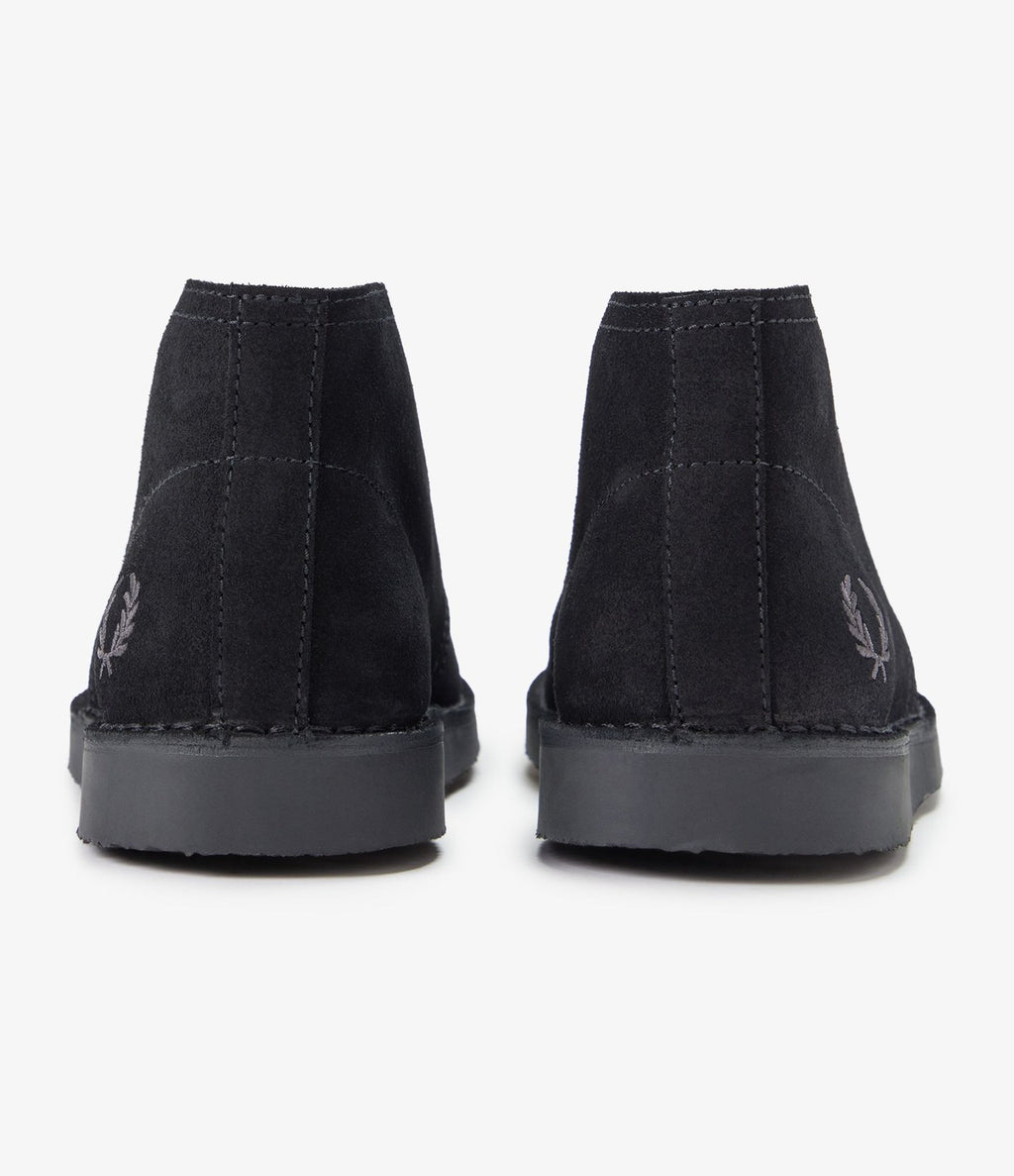 Fred Perry Hawley Suede Black