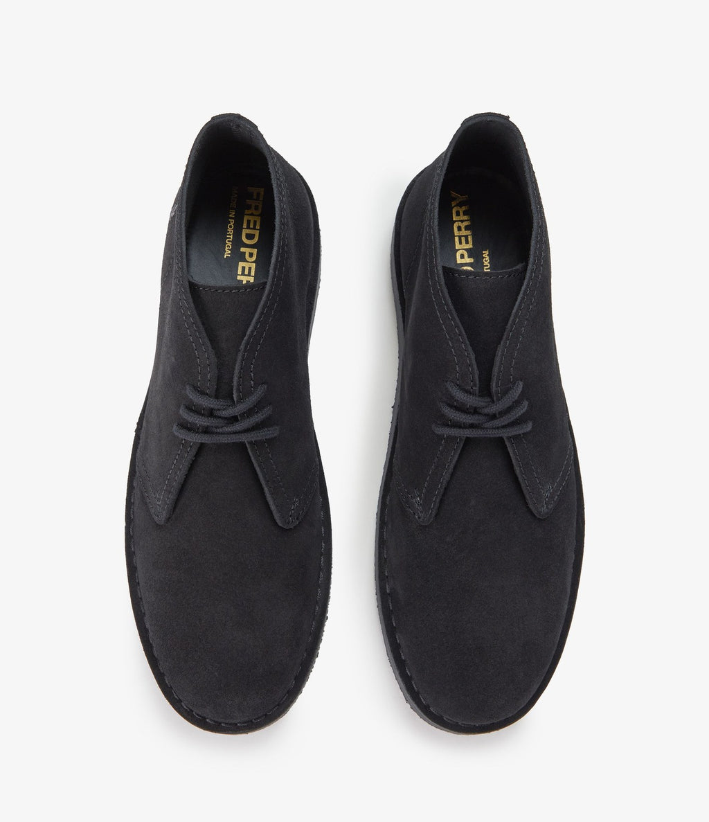 Fred Perry Hawley Suede Black