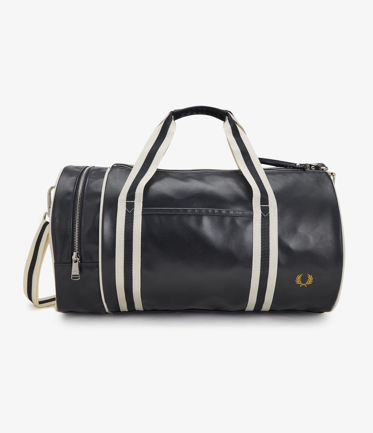 Fred Perry Classic Barrel Bag Navy Ecru