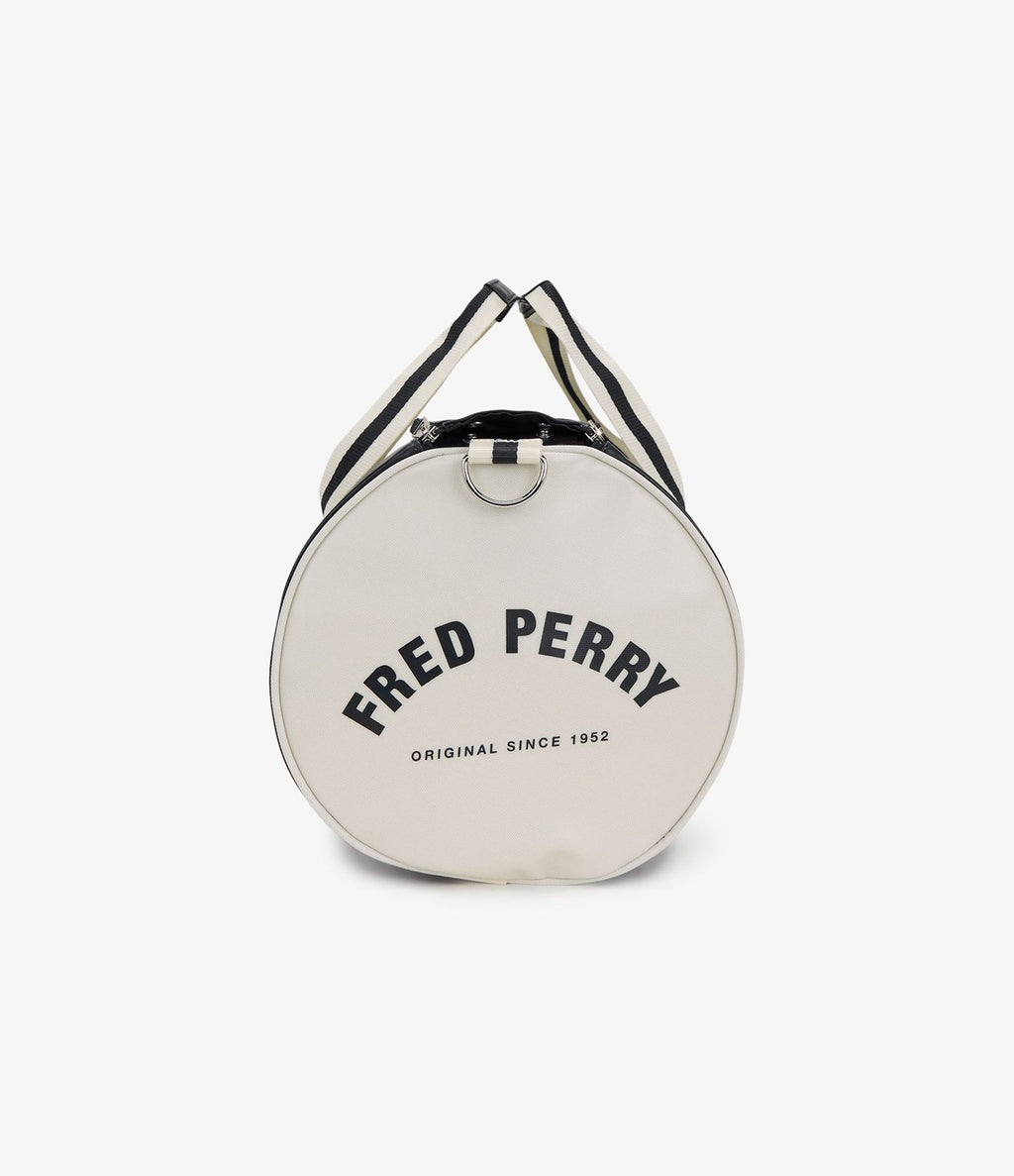 Fred Perry Classic Barrel Bag Navy Ecru