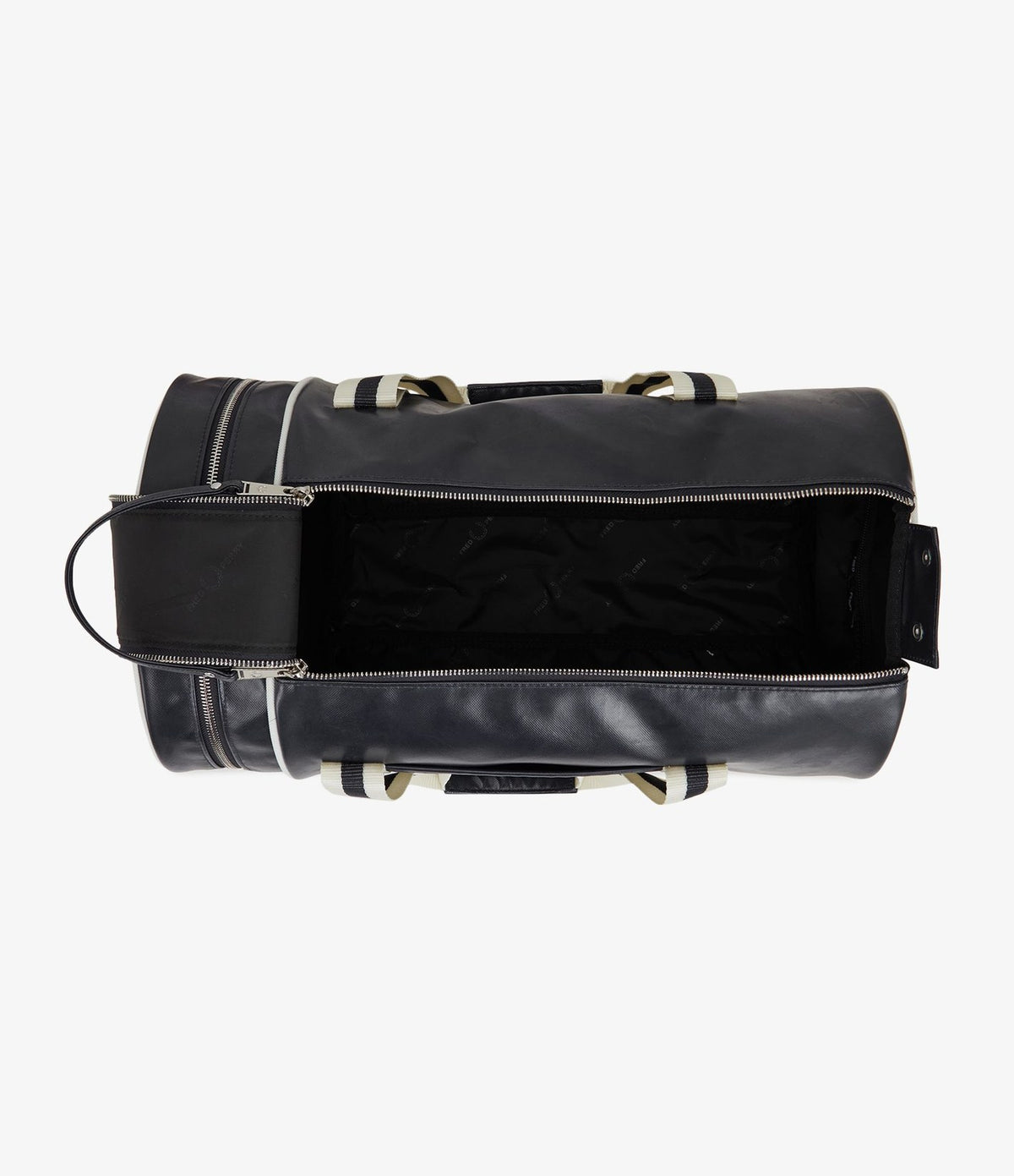 Fred Perry Classic Barrel Bag Navy Ecru