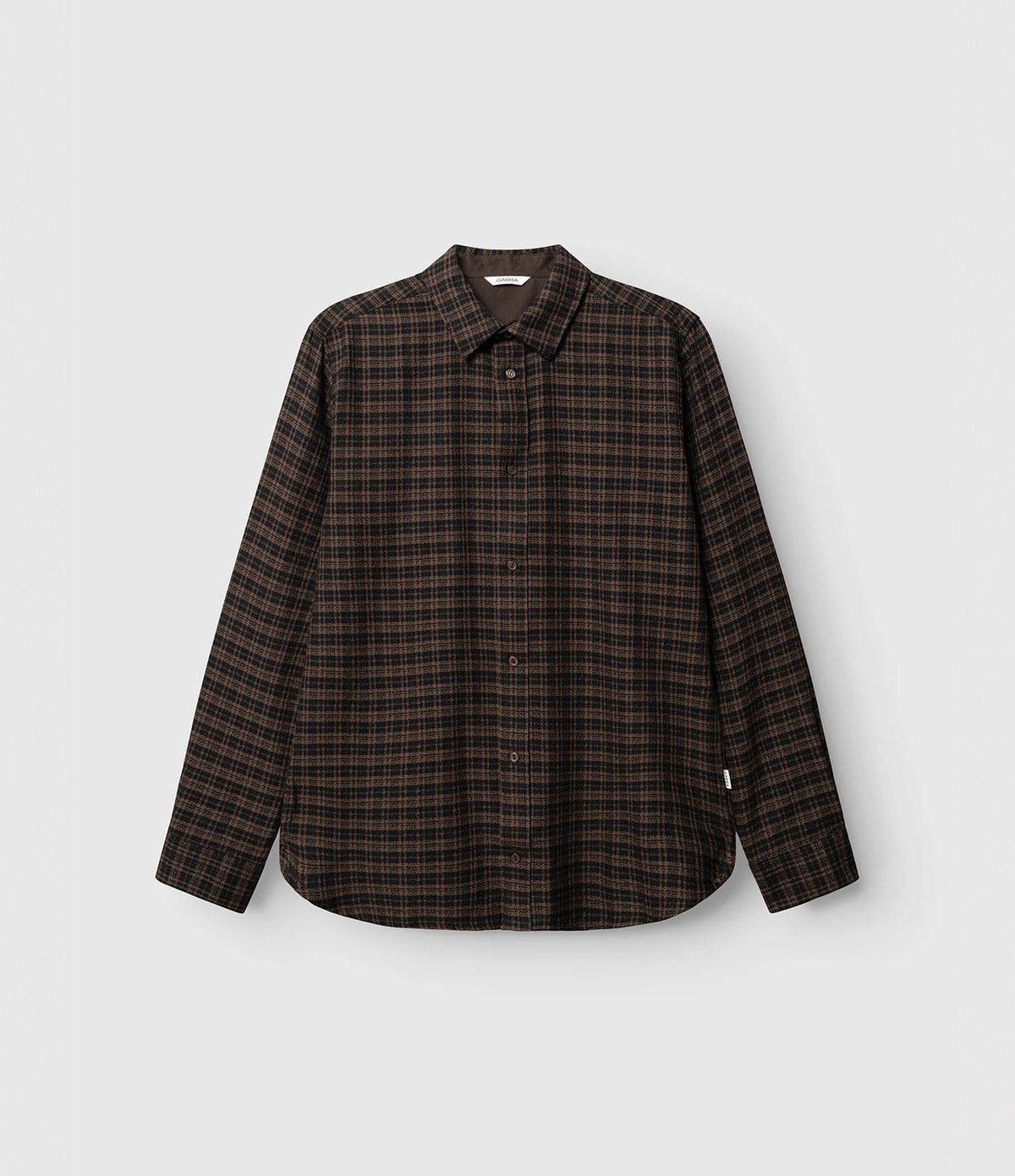 Gabba Sven Shirt Brown Slate