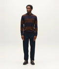 Gabba Worren Polo Brown Stripe