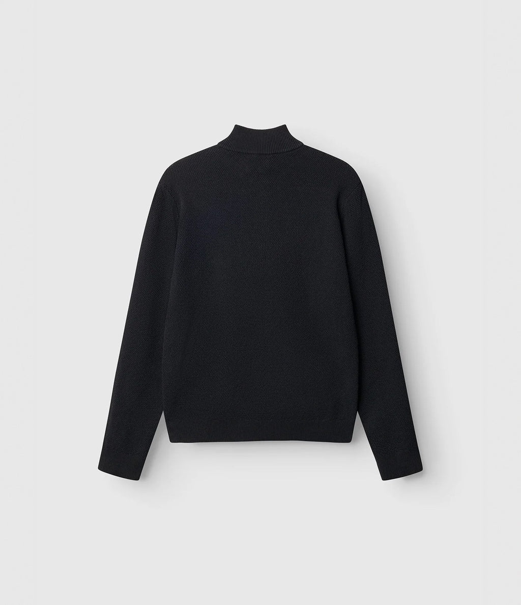 Gabba Lamix Coro Half Zip Knit Blue Black
