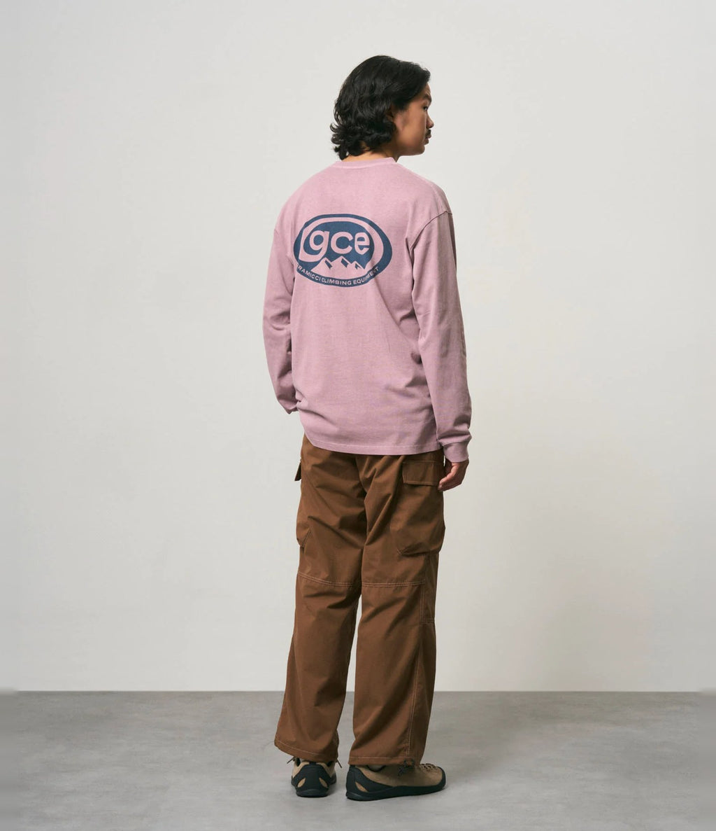 Gramicci Pigment Dyed GCE Long Sleeve Tee Lilac Pigment