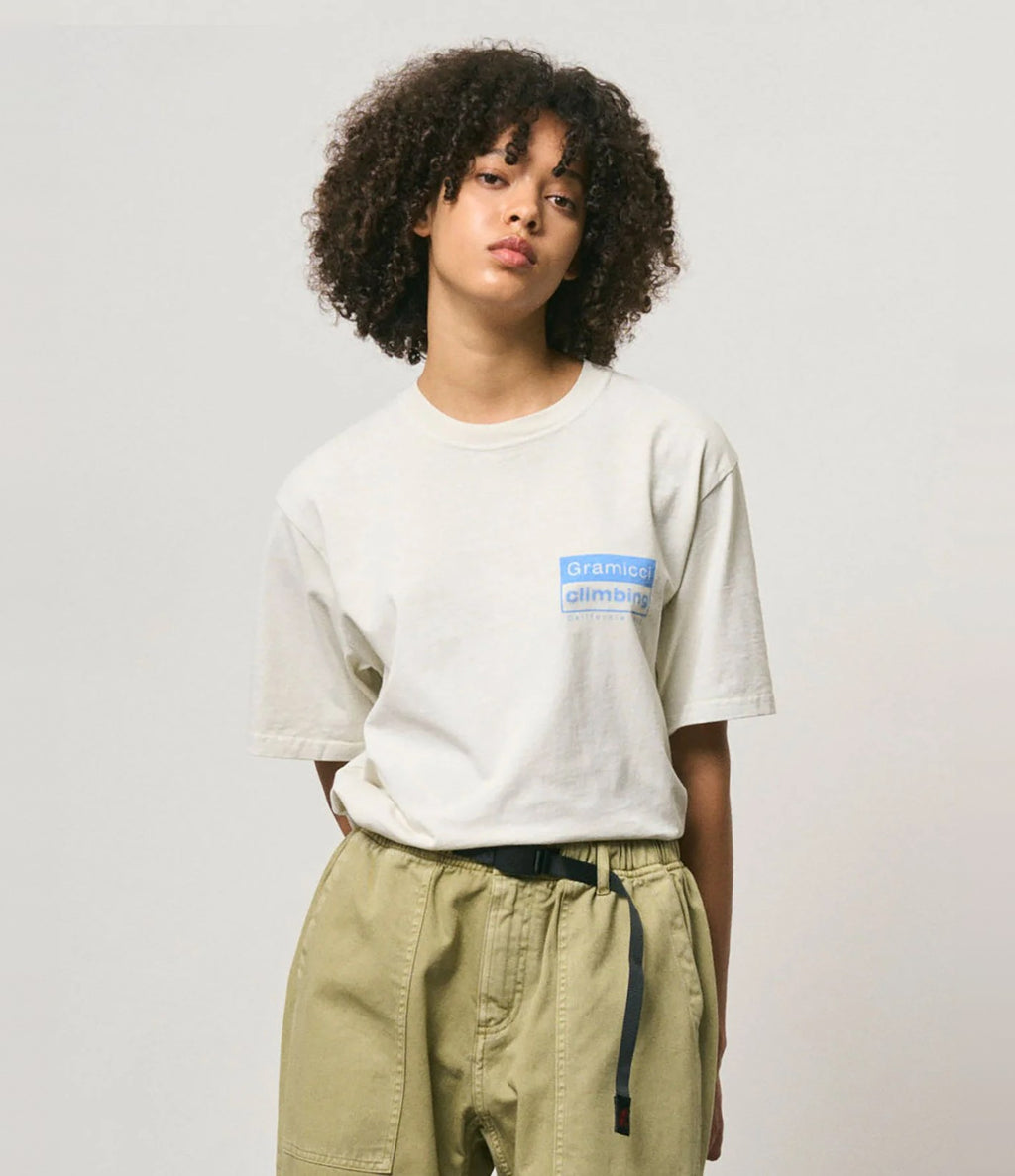 Gramicci Pigment Dyed Climbing Tee Natural Pigment