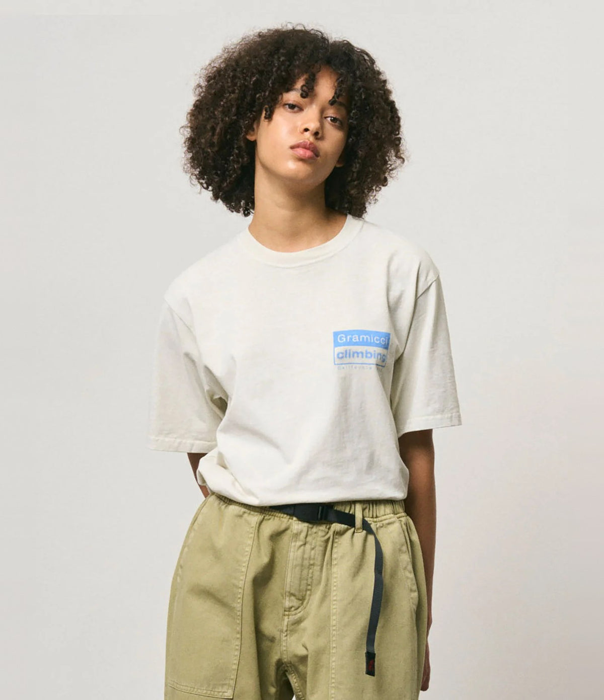 Gramicci Pigment Dyed Climbing Tee Natural Pigment