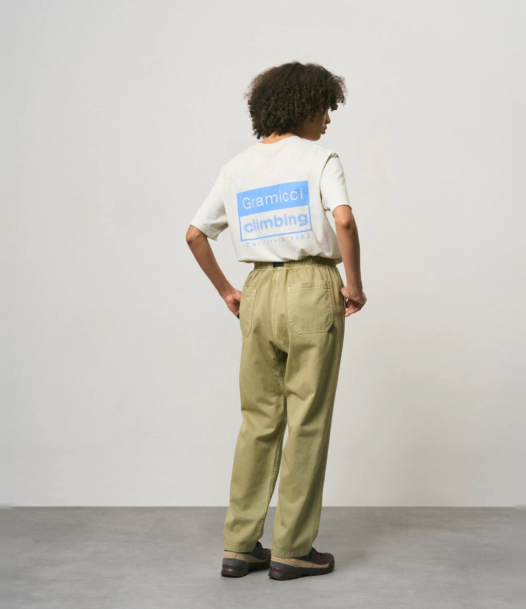 Gramicci Pigment Dyed Climbing Tee Natural Pigment