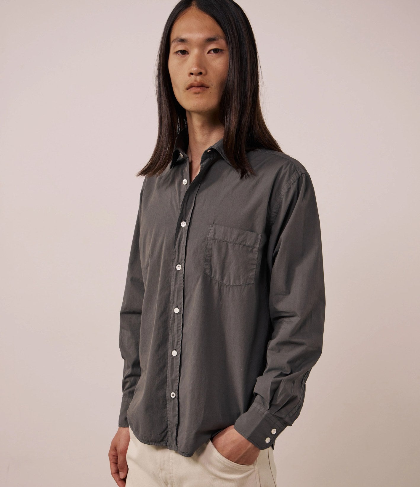 Hartford Paul Camo Green Shirt
