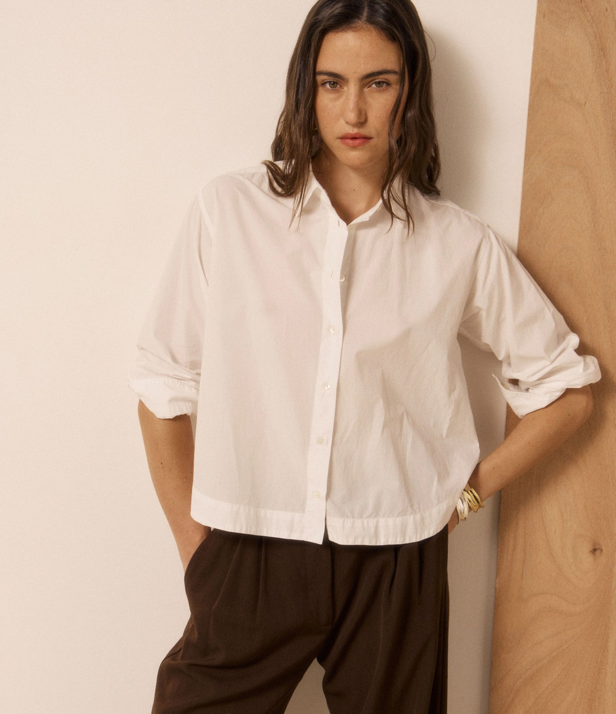 Hartford Clove Camisa Blanca