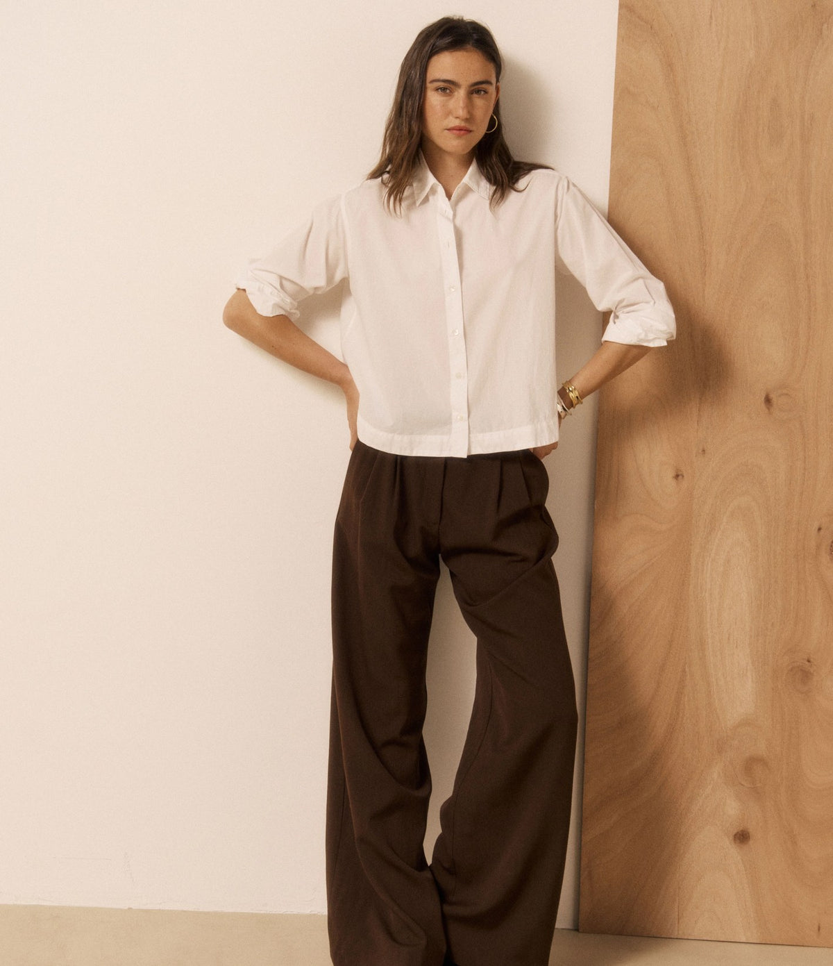 Hartford Clove Camisa Blanca