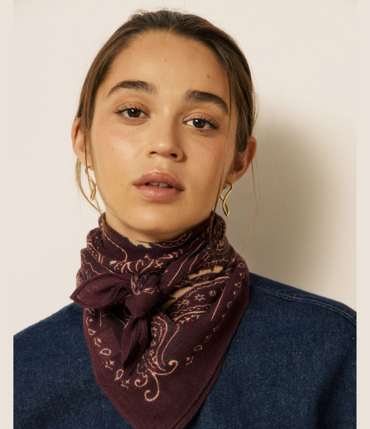 Hartford Bandana Paisley Burdeos