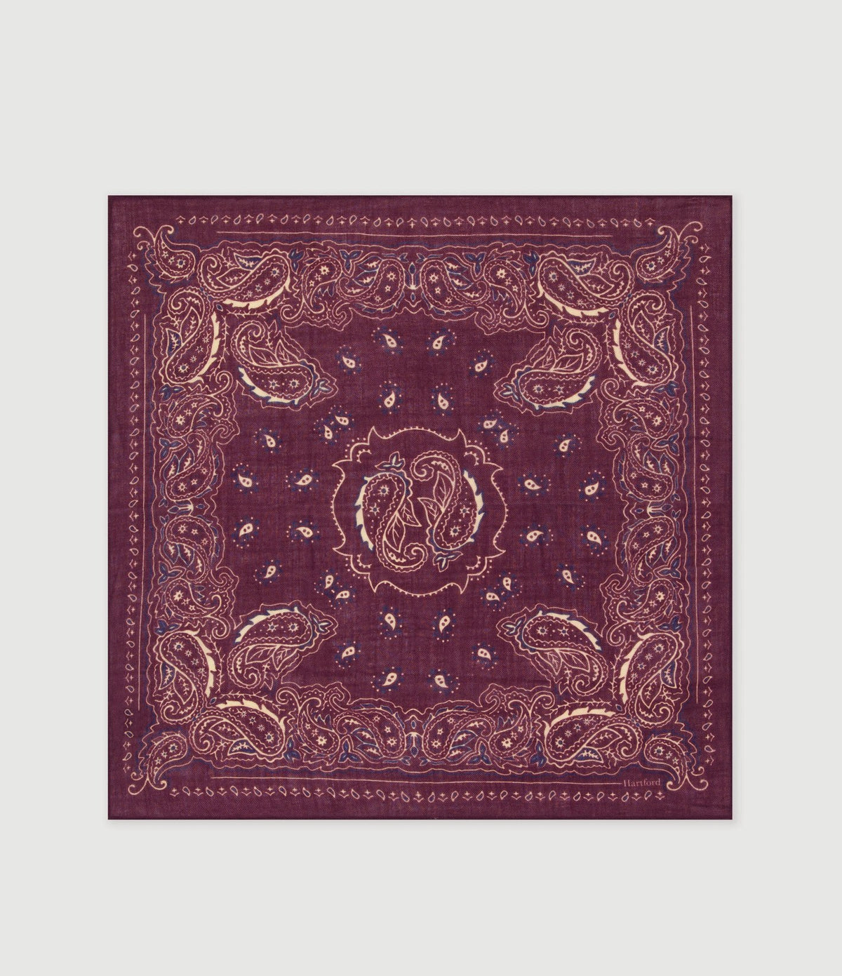 Hartford Bandana Paisley Burdeos