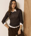 Hartford Maddy Jersey Lúrex Chocolate