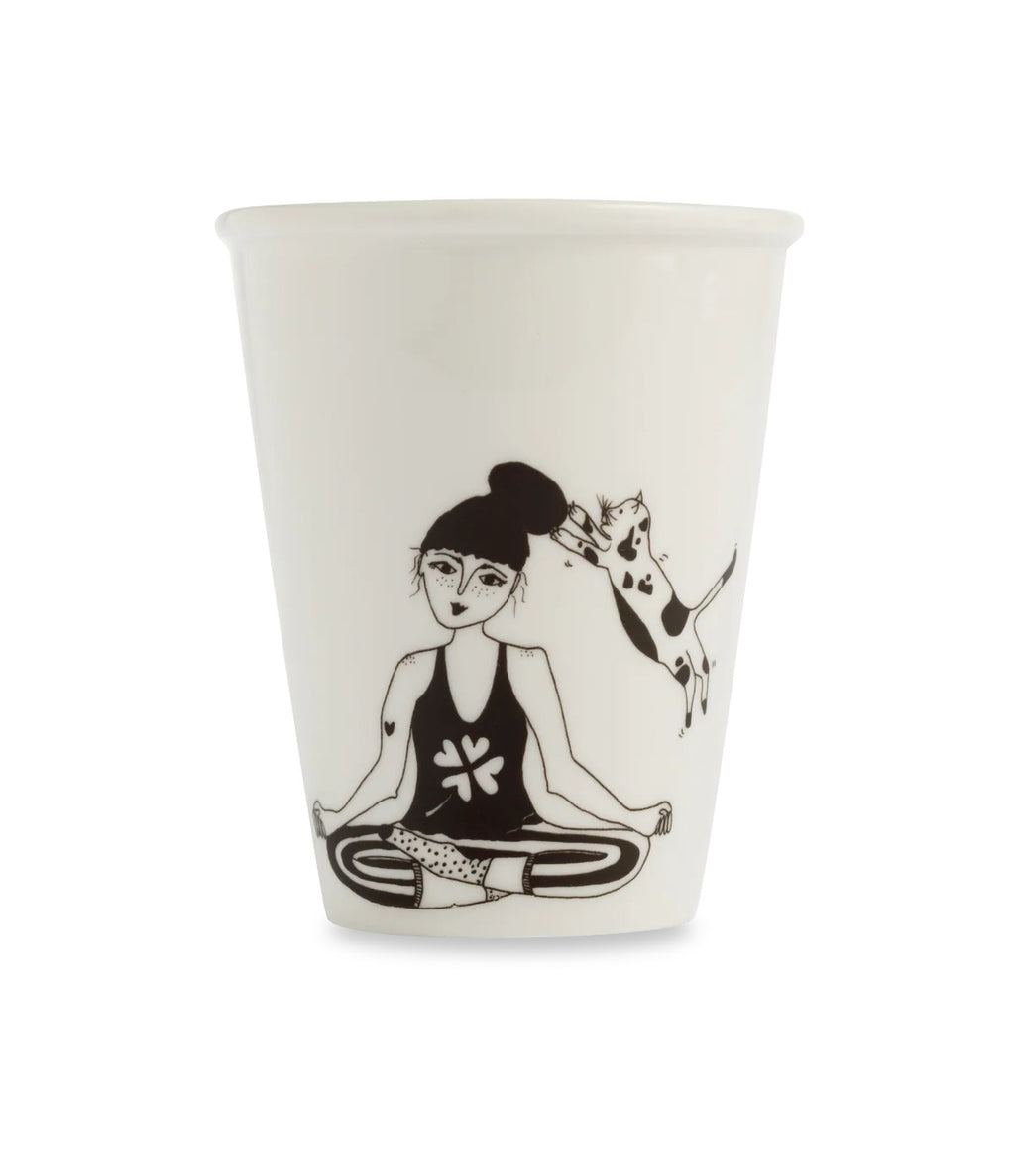 Helen B Cup Zen with cats