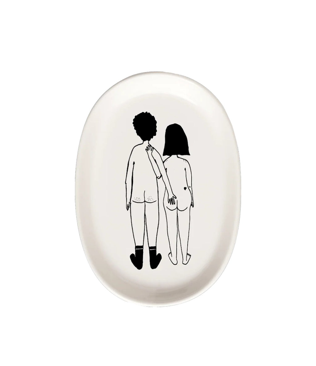 Helen B Dish Naked Couple Back