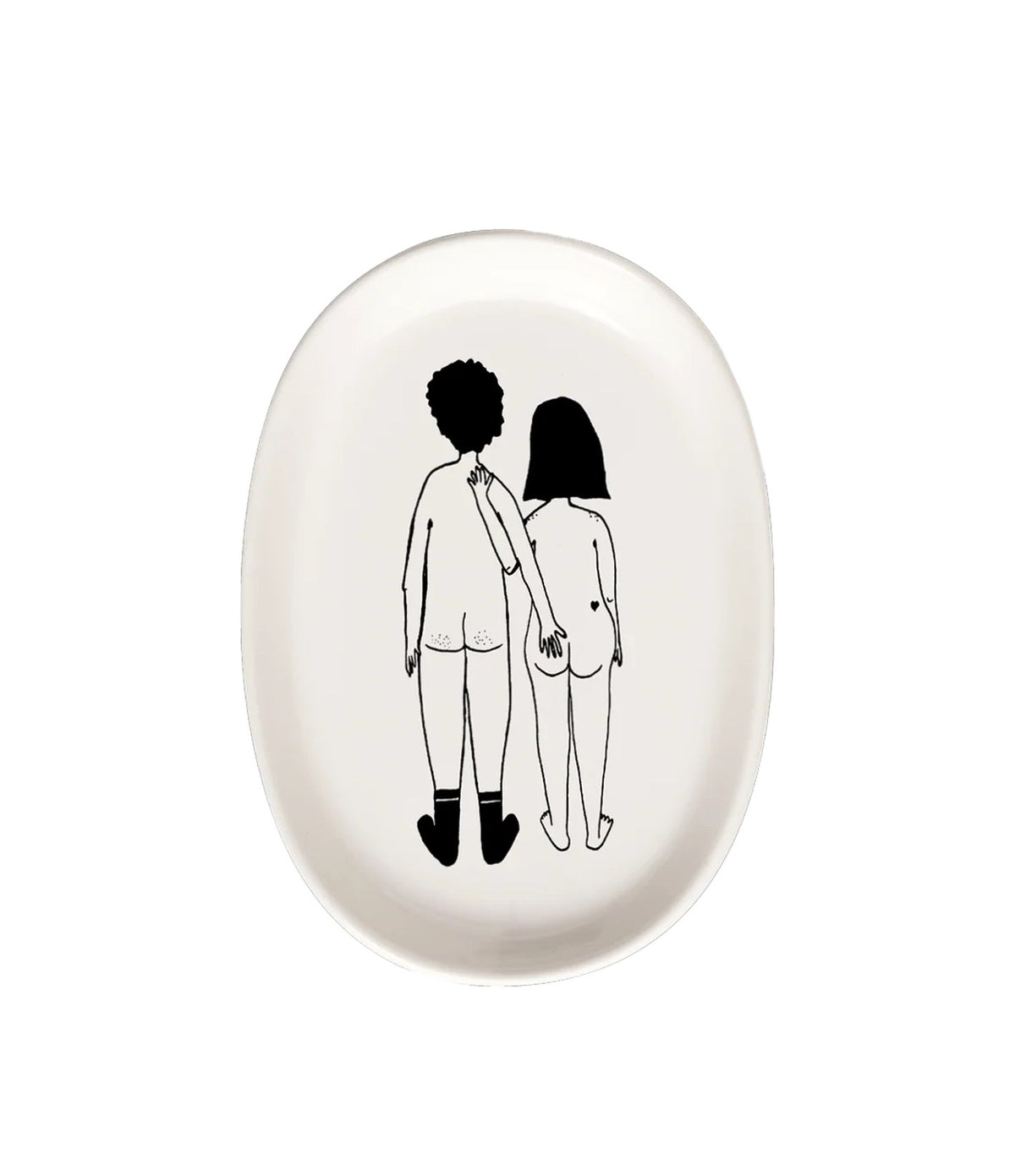 Helen B Dish Naked Couple Back