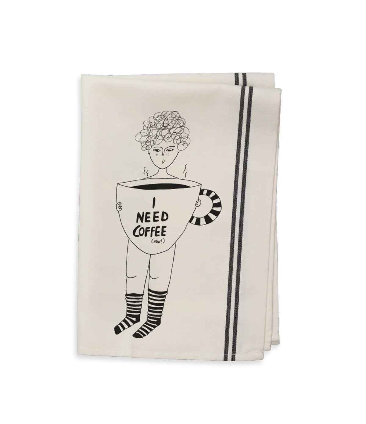 Helen B Tea Towel I Need Coffee