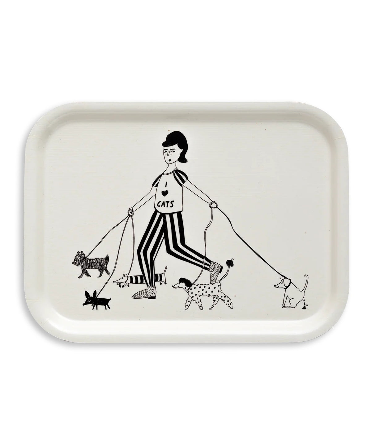 Helen B Tray I love cats