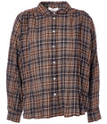 JcSophie Palmira Blouse Dark Brown Check
