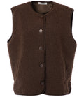 JcSophie Patricia Vest Dark Brown