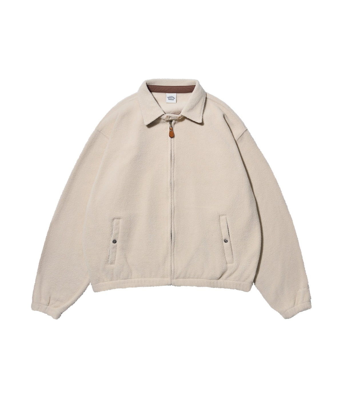 Kappy Fleece Bomber Jacket Crema