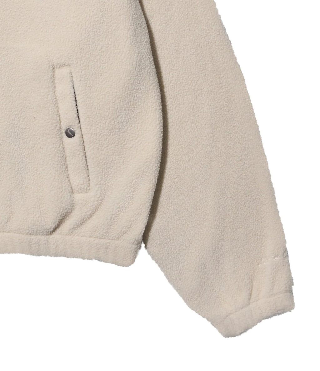 Kappy Fleece Bomber Jacket Crema