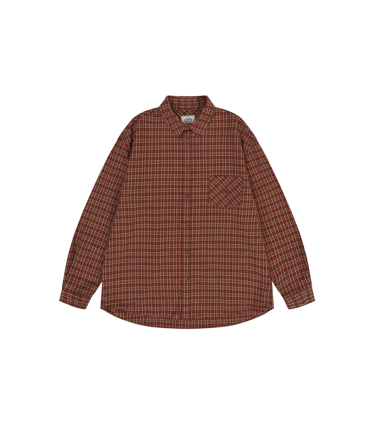 Kappy Nomad Plaid Shirt Rojo
