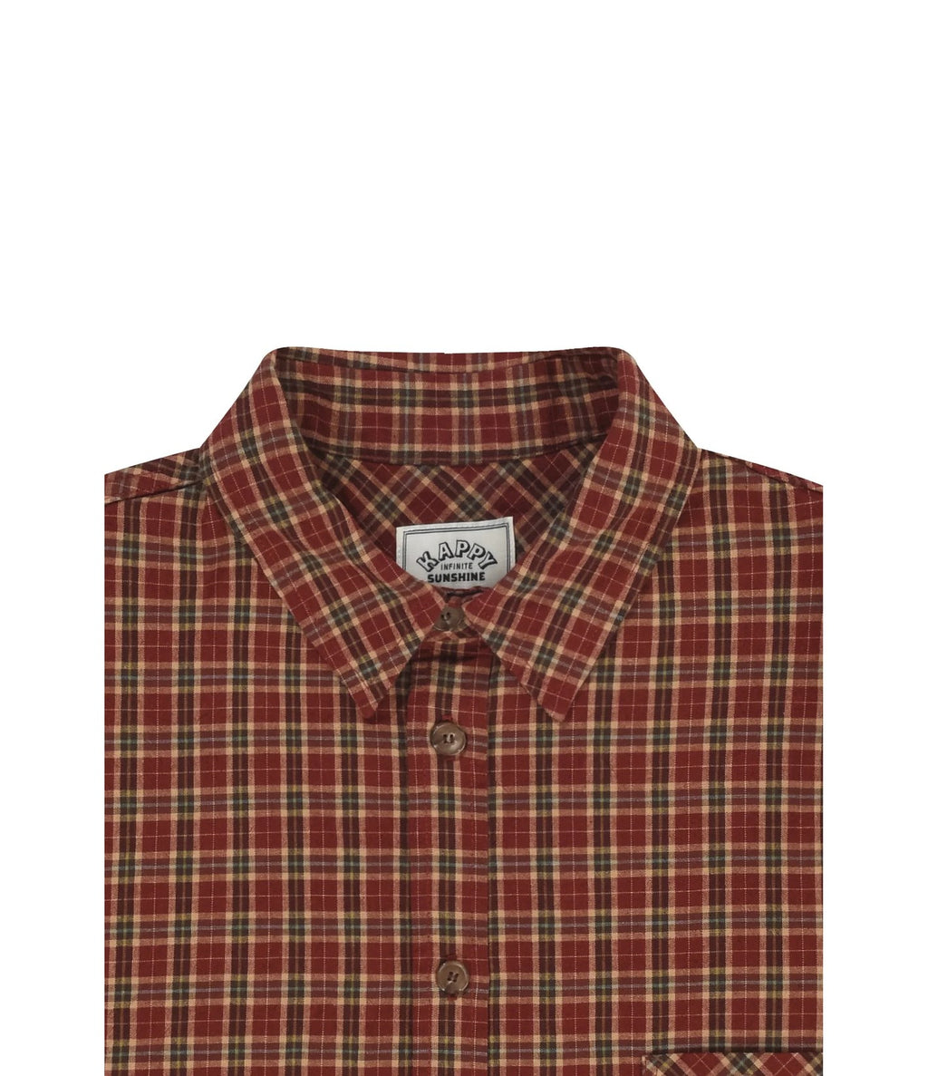 Kappy Nomad Plaid Shirt Rojo