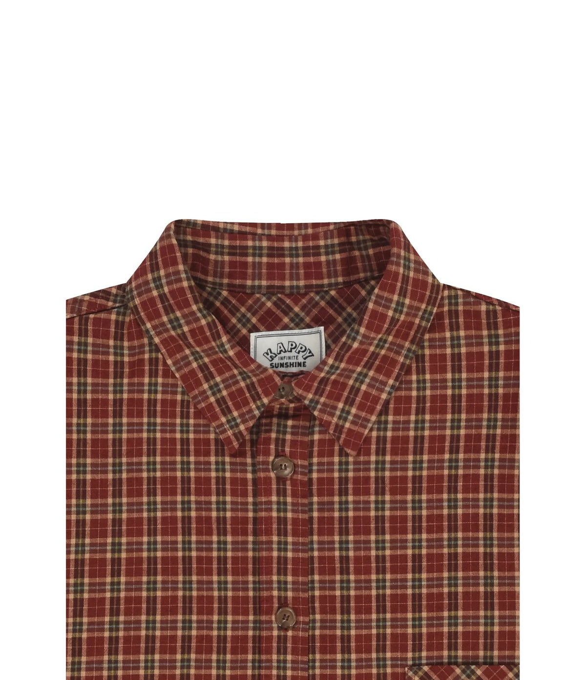 Kappy Nomad Plaid Shirt Rojo