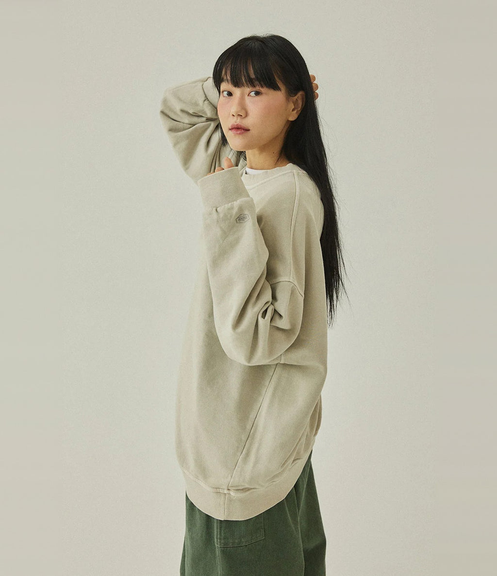 Kappy Pigment Sweat Shirt Crème