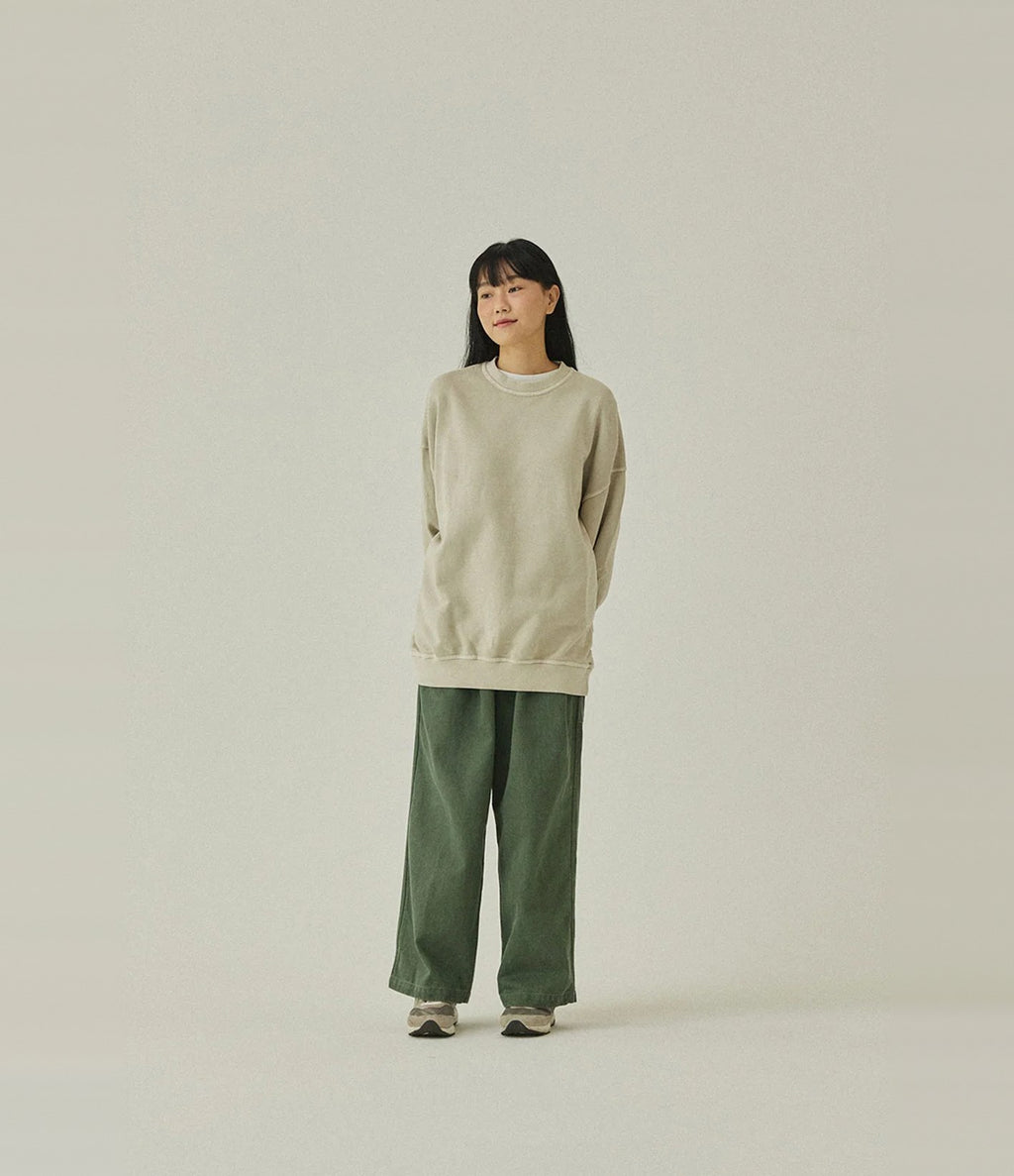 Kappy Pigment Sweat Shirt Crème