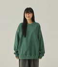 Kappy Pigment Sweat Shirt Vert Foncé
