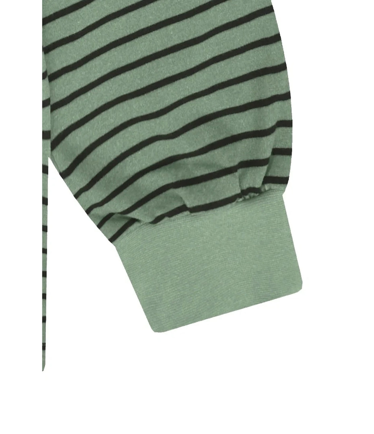 Kappy Pigment Stripe Long Sleeve Verde