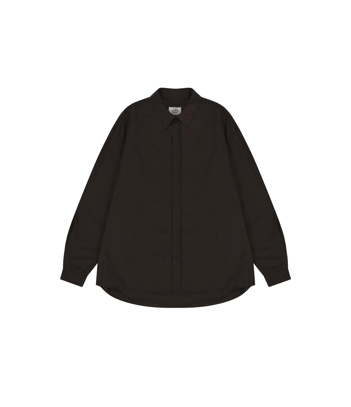 Kappy Standard Cotton Shirt Marrón