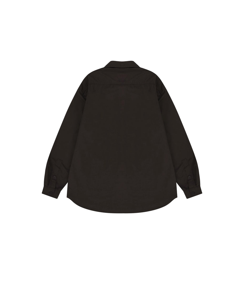 Kappy Standard Cotton Shirt Marrón