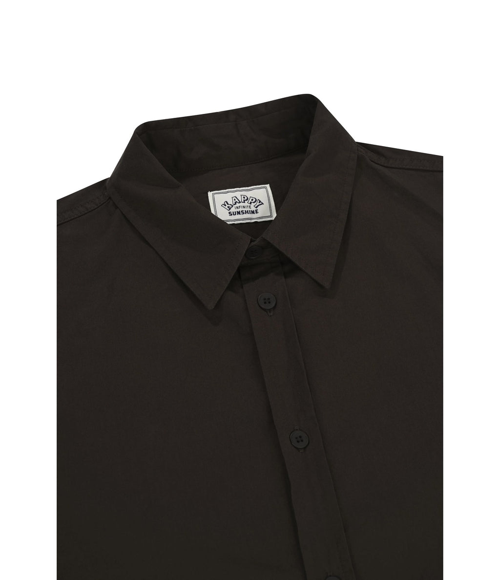 Kappy Standard Cotton Shirt Marrón