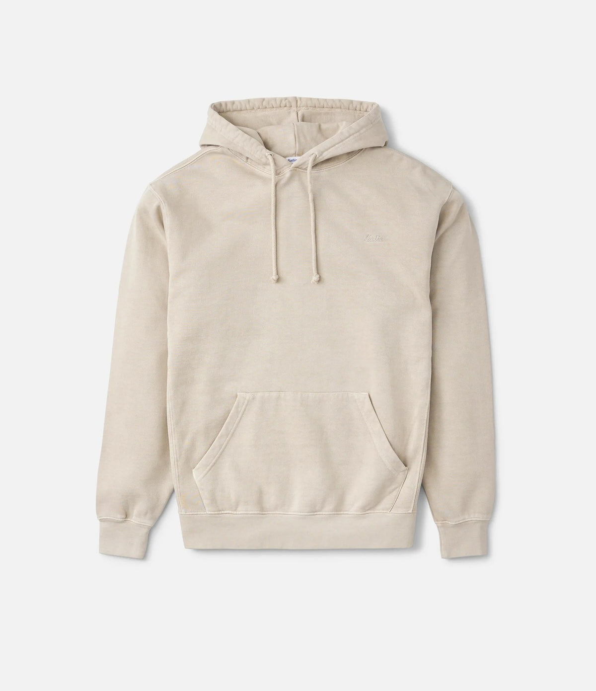 Katin Embroidered Hoodie Birch Vintage Wash