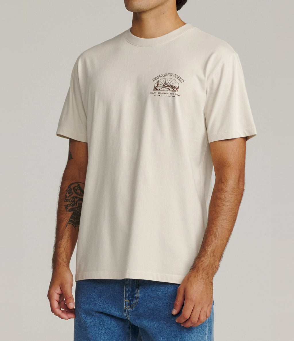 Katin Clint Tee Vintage White