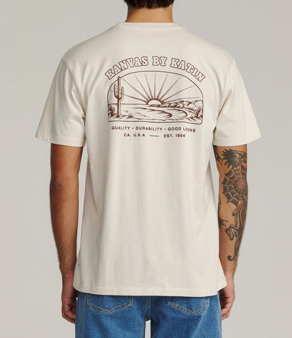 Katin Clint Tee Vintage White